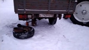 ОБРЕЗАЛО полуось МОСТА на УАЗе\/подшипники в ХЛАМ