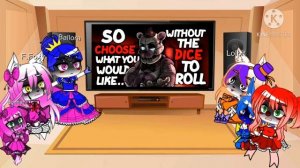 Sister Location react to "Count to ways"( Read Descreption)