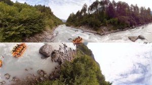 VR 360 // Bungy Jumping, Cliff Walk, Rafting and Glacier Hike!