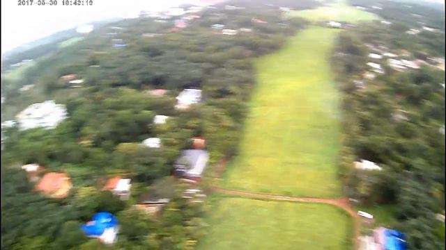 Syma X8HW Rainy Day Flight with attached GoPro смотреть онлайн