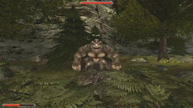 Gothic 2 - How to Kill a Troll at Any Level [NOT Circling] смотреть онлайн