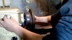 Ремонт план-шайбы 250-го токарного патрона.