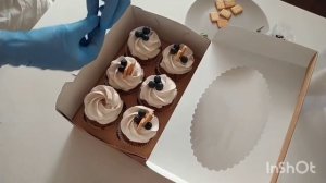 Декор капкейков. Очень эффектный и лёгкий. Декорируем ягодами и сладостями.