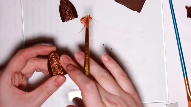 Мастер-класс: Серьги в восточном стиле из полимерной глины FIMO/polymer clay tutorial смотреть онлайн