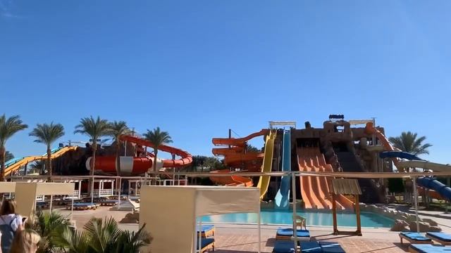 ALBATROS AQUA PARK SHARM EL SHEIKH 5*  и  ALBATROS AQUA BLU RESORT 4*  обзор отеля и аквапарка!