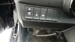 Kia Rio 2016 кнопка противотуманных фар