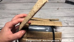 Как сделать корзинку из картона и джута своими руками?