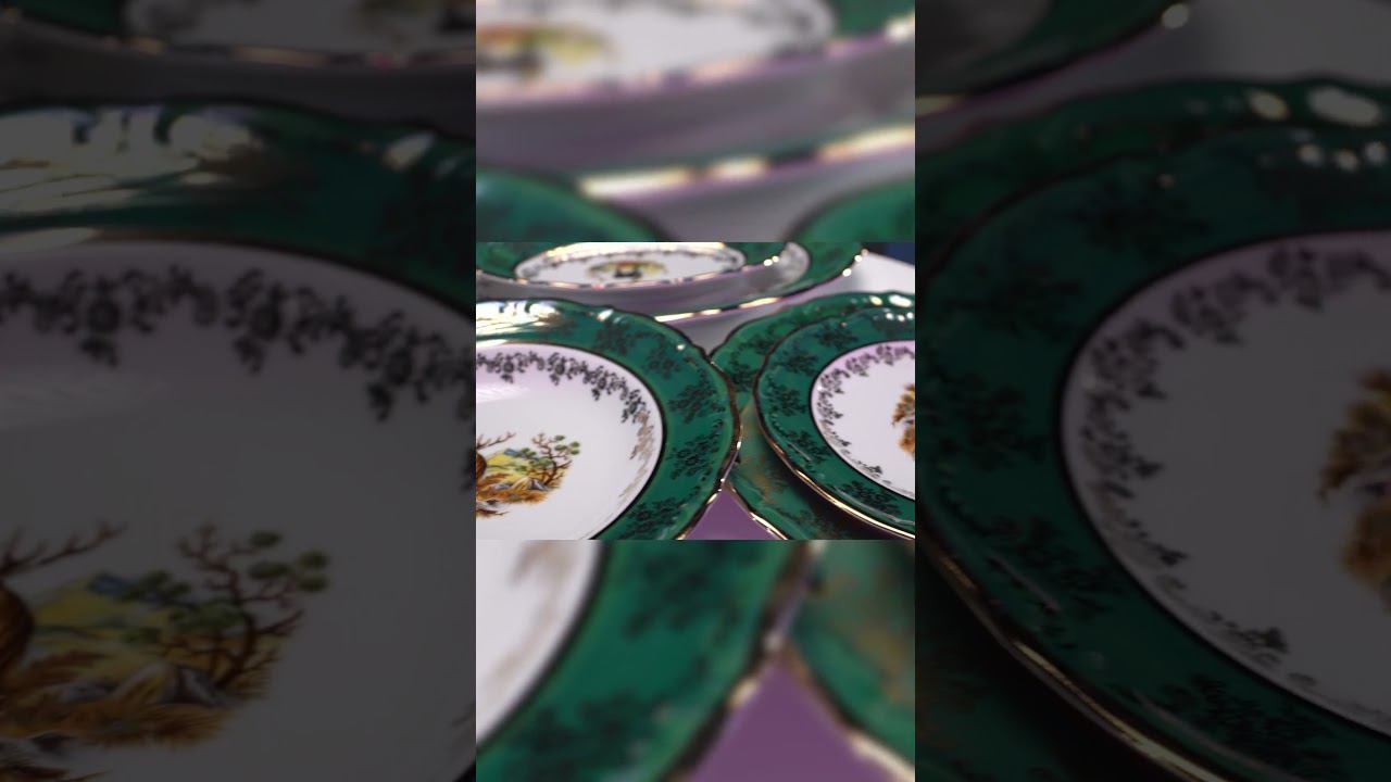 ИМПЕРАТОРСКАЯ СЕРВИРОВКА Зелёный сервиз Охота смотреть онлайн