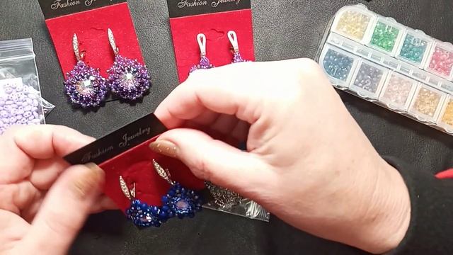 Мои работы обзор , серьги . смотреть онлайн