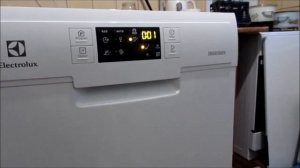 Посудомоечная машина электролюкс заключительная часть