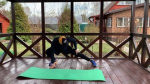 Разминка  Растяжка паха приводящие мышцы