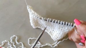 Кондо. Техника вязания спицами.