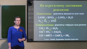 Телеурок химии для 9 класса. Классификация химических реакций