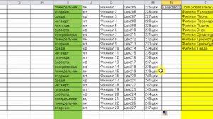 04 Автозаполнение ячеек таблицы MS Excel