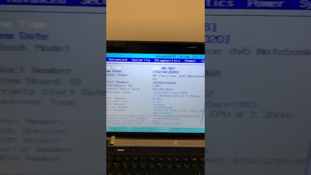 HP DV6 Unlock Bios Advanced Features Version F. 12 Rev. 3.5 смотреть онлайн