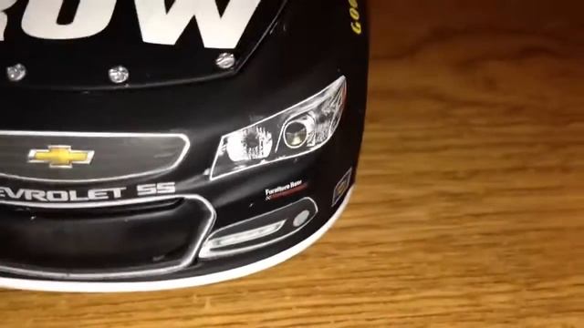 NASCAR Diecast Review Kurt Busch 2013 1/24 Furniture Row Chevrolet SS смотреть онлайн