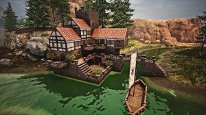 HOW TO BUILD A MEDIEVAL HOUSE [TIMELAPSE] - CONAN EXILES
