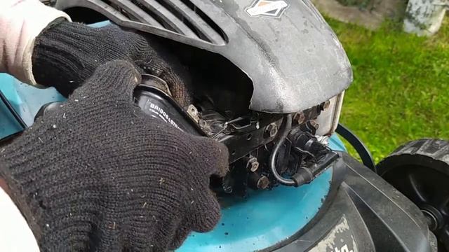 Бензиновая газонокосилка Makita не заводится#Ремонтируем BRIGGS&STRATTON 500 series