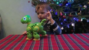 Игрушка интерактивный динозавр на пульте управления