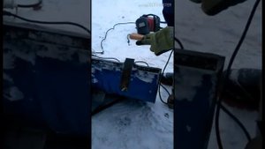 Скребок для снега из бочки своими руками.ЭКСПЕРИМЕНТАЛЬНАЯ МОДЕЛЬ.Доработка