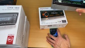 Бюджетная процессорная магнитола Prology CMD-300, а так же СMX-230 и CMX-180 + ПОДАРОК