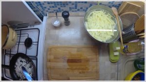 Жареная картошка с лисичками