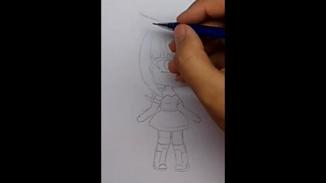 How to draw gacha life