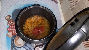 Захотите съесть даже косточки! Окунь в сливочно-томатном соусе тушенный в мультиварке.