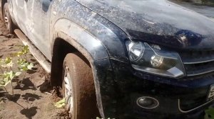 Фольксваген Амарок Тест  по песку
