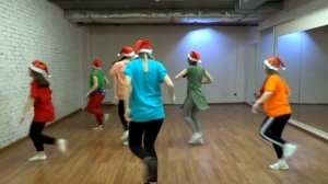 НОВОГОДНИЙ ФЛЕШМОБ. УЧИМ ДВИЖЕНИЯ