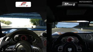 Forza Motorsport 4 vs Gran Turismo 6 - SRT Viper GTS at Laguna Seca