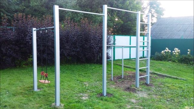 8500 РУБЛЕЙ! ?СПОРТИВНАЯ ПЛОЩАДКА (КАЛИСТЕНИКА/ВОРКАУТ) - ТУРНИКИ, БРУСЬЯ, ЛЕСТНИЦА СВОИМИ РУКАМИ. смотреть онлайн