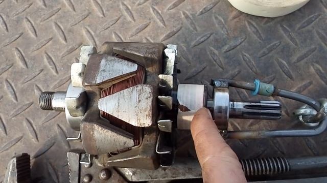 Снимаем подшипники без съёмника