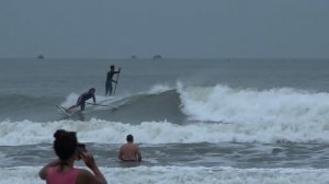 Jimmy Lewis boards! Yaroslav Klokov sup surf session in Vietnam (Vung Tau)