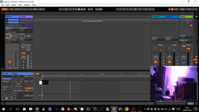 How to control lights with MIDI notes to DMX using Ableton Live & Freestyler DMX