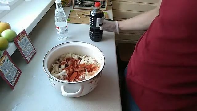 Лучший маринад для шашлыка. Соевый соус решает. Сочный шашлык. #вгостяхувиталича #лучшийшашлык
