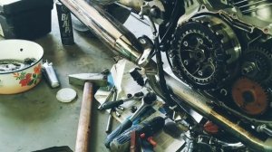 Замена сцепления Yamaha Virago XV535