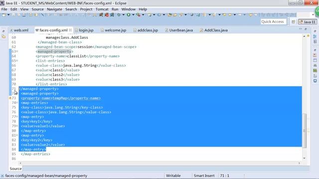Java Web扩展-Jsf-3.bean上的list及map和标准转换器 смотреть онлайн
