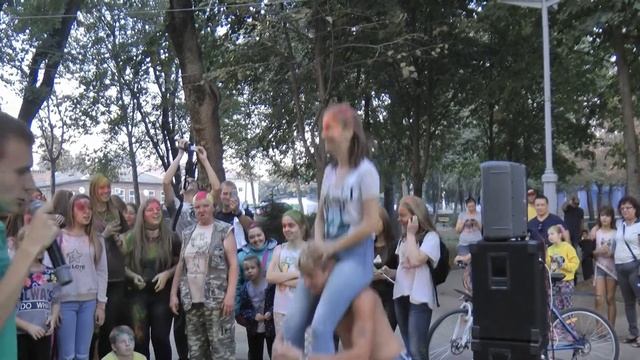 8.10.2017 Усть-Лабинск "Фестиваль красок" городской парк смотреть онлайн