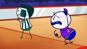 Нарисованная анимация - баскетбол