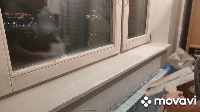 Как подготовить подоконник из ацеита  к покраске