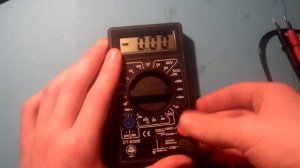 [Обзор #8] Мультиметр  DT-830B + инструкция