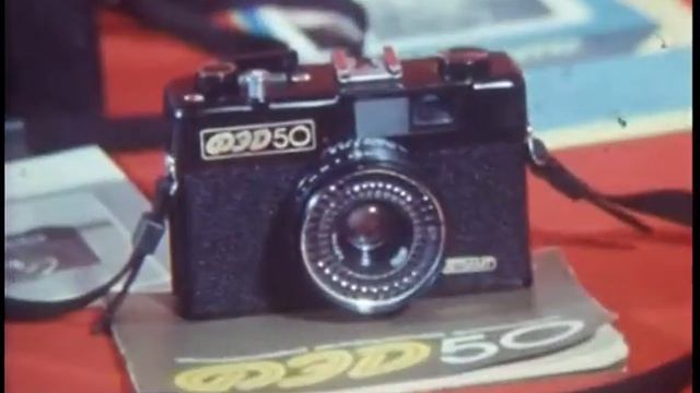Харьков 1986год. Новый фотоаппарат ФЭД-50 смотреть онлайн