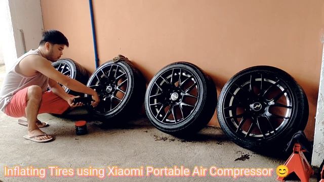 Xiaomi Portable Air Compressor! It's very useful guys!!Handy but so powerful tool ? Salamat Shopee? смотреть онлайн