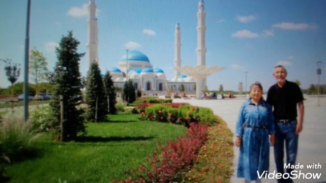 Самая большая мечеть Центральной Азии. Астана Казахстан смотреть онлайн