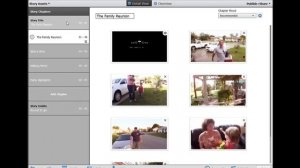 The Video Story tool in Premiere Elements 13