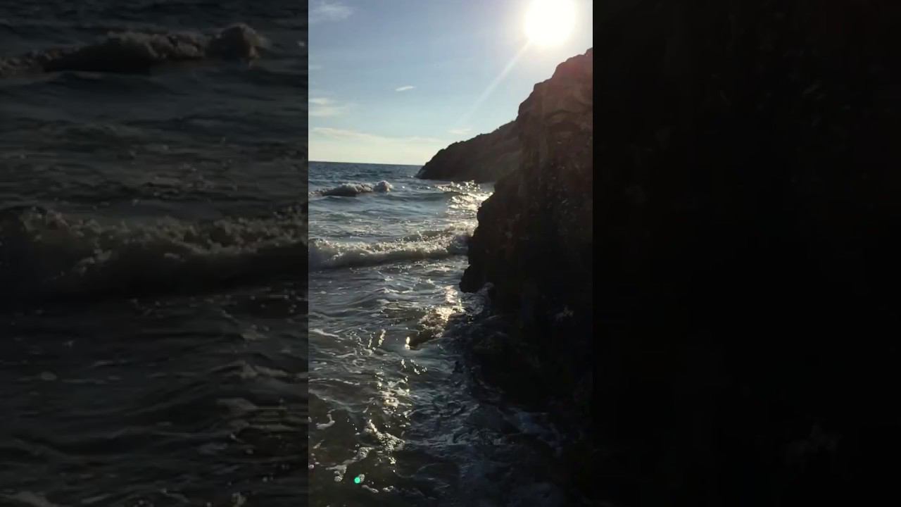 Пляж в Salou, Spain, October, 2017