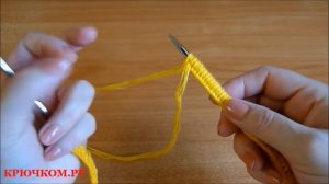 Как соединить круговое вязание. Идеальный край