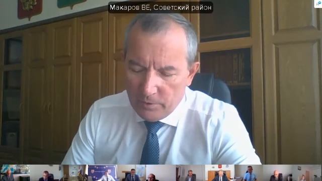 Аппаратное совещание в администрации Челябинска 11 июля 2022