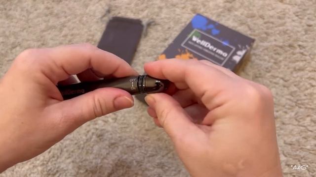 WelDerma роликовый массажёр. Массажёр для лица.